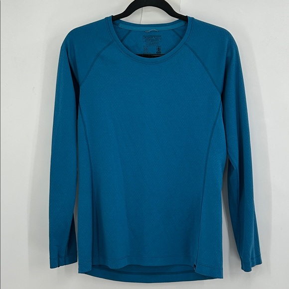 Patagonia Tops - Patagonia Capilene Midweight Base Layer Top Long Sleeve Teal Size Medium
